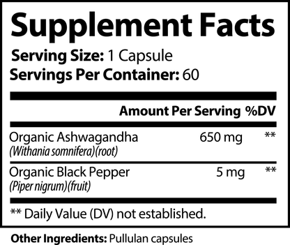 Premium Ashwagandha - EssentialBlend Nutrition